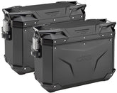 GIVI Coppia Valigie Laterali Trekker Outback 37 Evo Black Line Moto OBKE37BPACK2